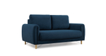 Оникс Диван-кровать прямой OCEAN 017 синий