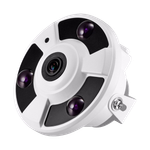 Камера видеонаблюдения, рыбий глаз 180°, аналоговая 2.1 Мпикс (1920х1080) FullHD