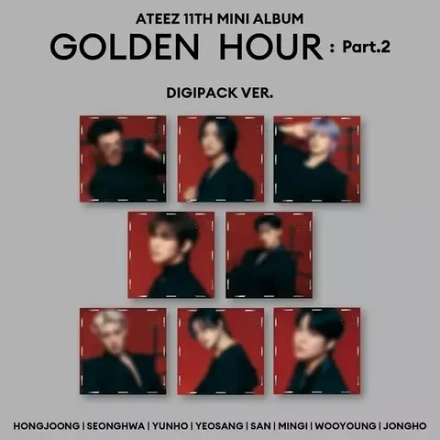 Альбом ATEEZ - Golden Hour : Part.2 [Digipack ver.]