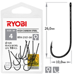 Крючок рыболовный RYOBI RFH-3101