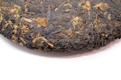 0372/2023 Чай прессованный черный Пуэр Шу "Саньта" ци цзы бин 357гр