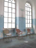 Стул пластиковый Scab Design Hug Go Green, тортора