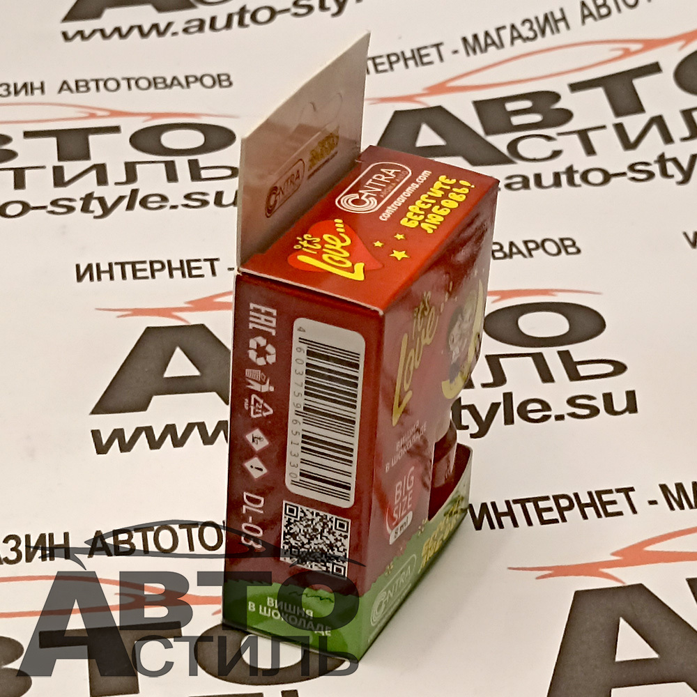 Ароматизатор бочонок Contra Love is - Вишня в шоколаде