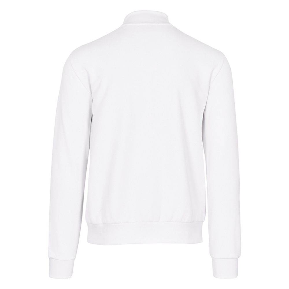 Мужская теннисная кофта EA7 Man Jersey Sweatshirt - white