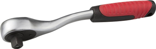 Трещотка для торцовых головок ЗУБР ″ЭКСПЕРТ″ (1/2″), Cr-V, 72 зубца, хроматированное покрытие, быстрый сброс