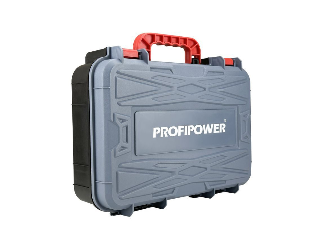 Аккумуляторный бесщеточный винтоверт PROFIPOWER BL-162(16В,160Нм,Li-ion 2шт,2.0Ач,поясная клипса, бита-магнит, 3 скорости,З/У,в кейсе)