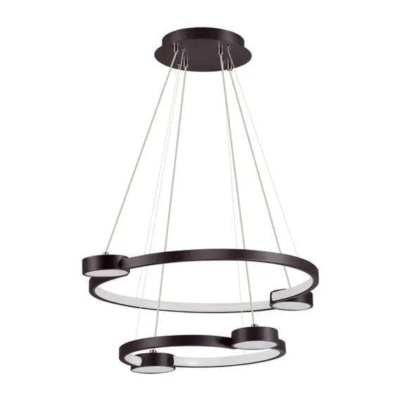 Люстра подвесная светодиодная 5249/79L Lumion LEDIO черный диммир. с ДУ LED 79W 4088Лм SALE