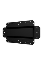 Решетка вентиляционная SGR 300х100 окраш.сталь Matt black ERA