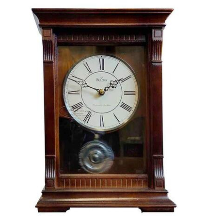 Настольные часы Bulova B7662 Dark Walnut