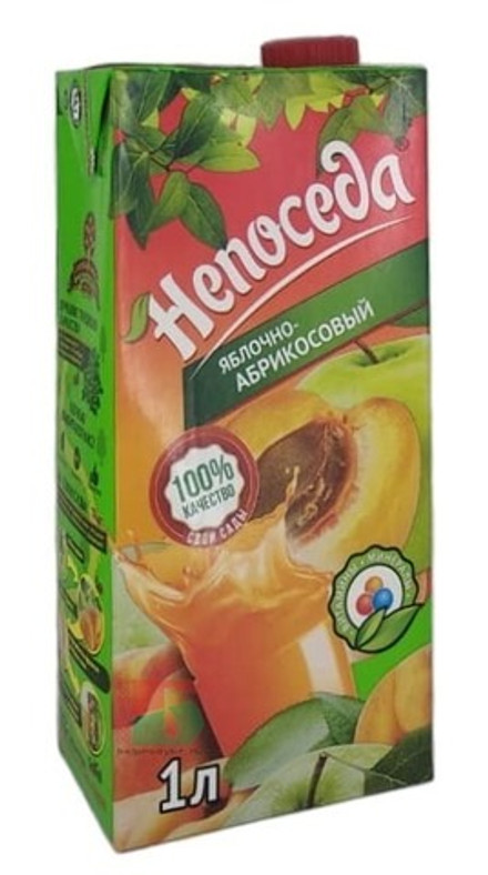 Нектар "Непоседа" Яблочно-абрикосовый 1л. Гамма вкуса