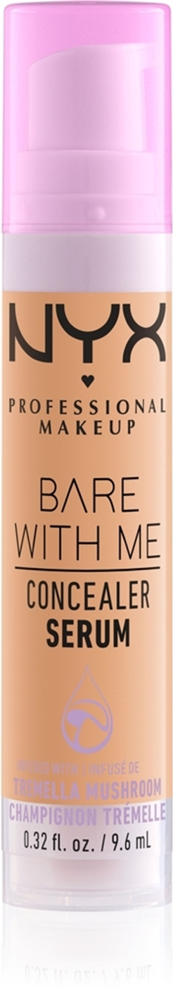 NYX Professional Makeup Bare With Me Concealer Serum - Увлажняющий консилер 2 в 1, 9,6 ml