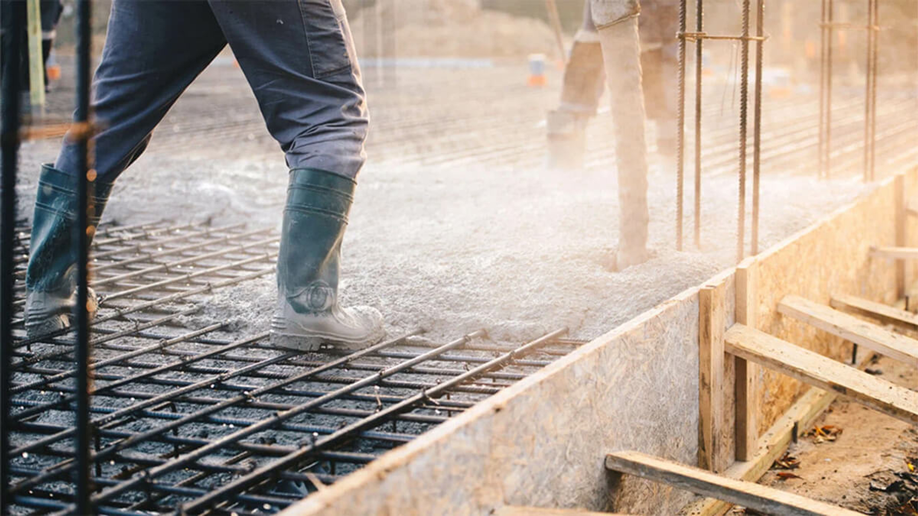 Как забетонировать двор в минусовую температуру