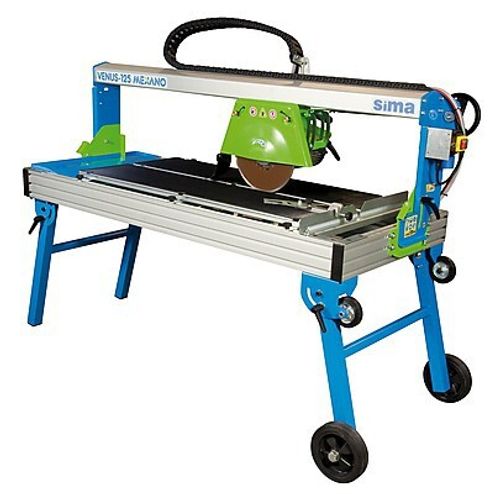 Камнерезный станок SIMA VENUS 125 Mekano - [однофазный 220V / глубина реза до 100 мм]