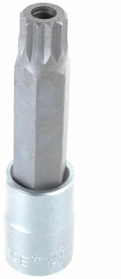 Головка-бита SPLINE 12-лучевая M16 1/2" (L-100мм) ROCKFORCE RF-34810016