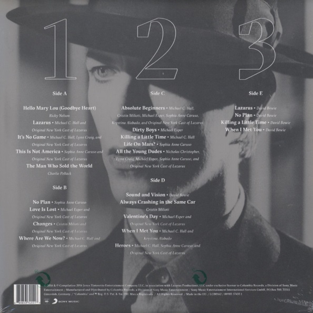 Soundtrack / David Bowie And Enda Walsh: Lazarus (3LP)