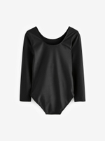 Боди с длинным рукавом для девочки Next Q81-334, Черный