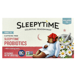 Celestial Seasonings, Wellness Tea, пробиотики Sleepytime®, без кофеина, 18 чайных пакетиков по 25 г (0,89 унции)