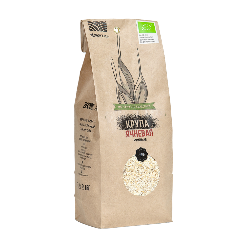 Крупа ячневая ячменная 750гр (ЧЕРНЫЙ ХЛЕБ)