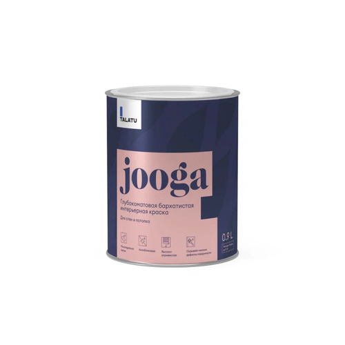 КРАСКА "JOOGA" ДЛЯ СТЕН И ПОТОЛКОВ БАЗА A 9 Л (1/6) "TALATU"