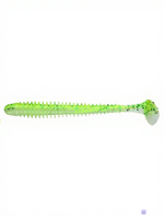Приманка силиконовая Keitech Swing Impact 4.5" #417 Gold Flash Minnow, 3 упаковки по 6 штук