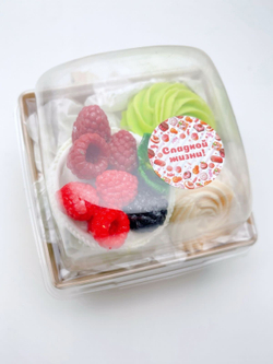 Набор мыла «Чашка с ягодами, лайм»