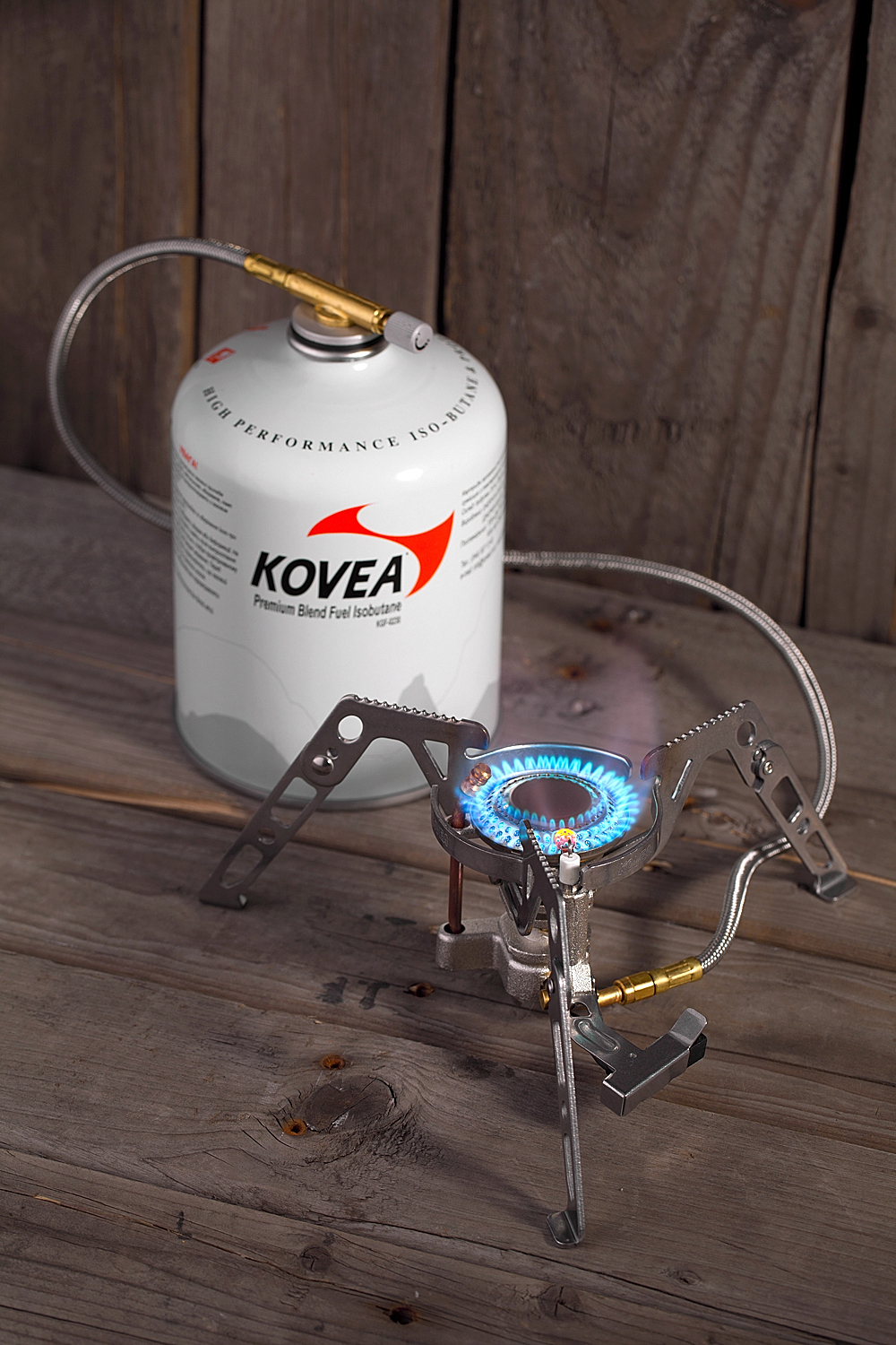 Горелка газовая со шлангом Kovea Moonwalker Stove Camp-4 KB-0211L