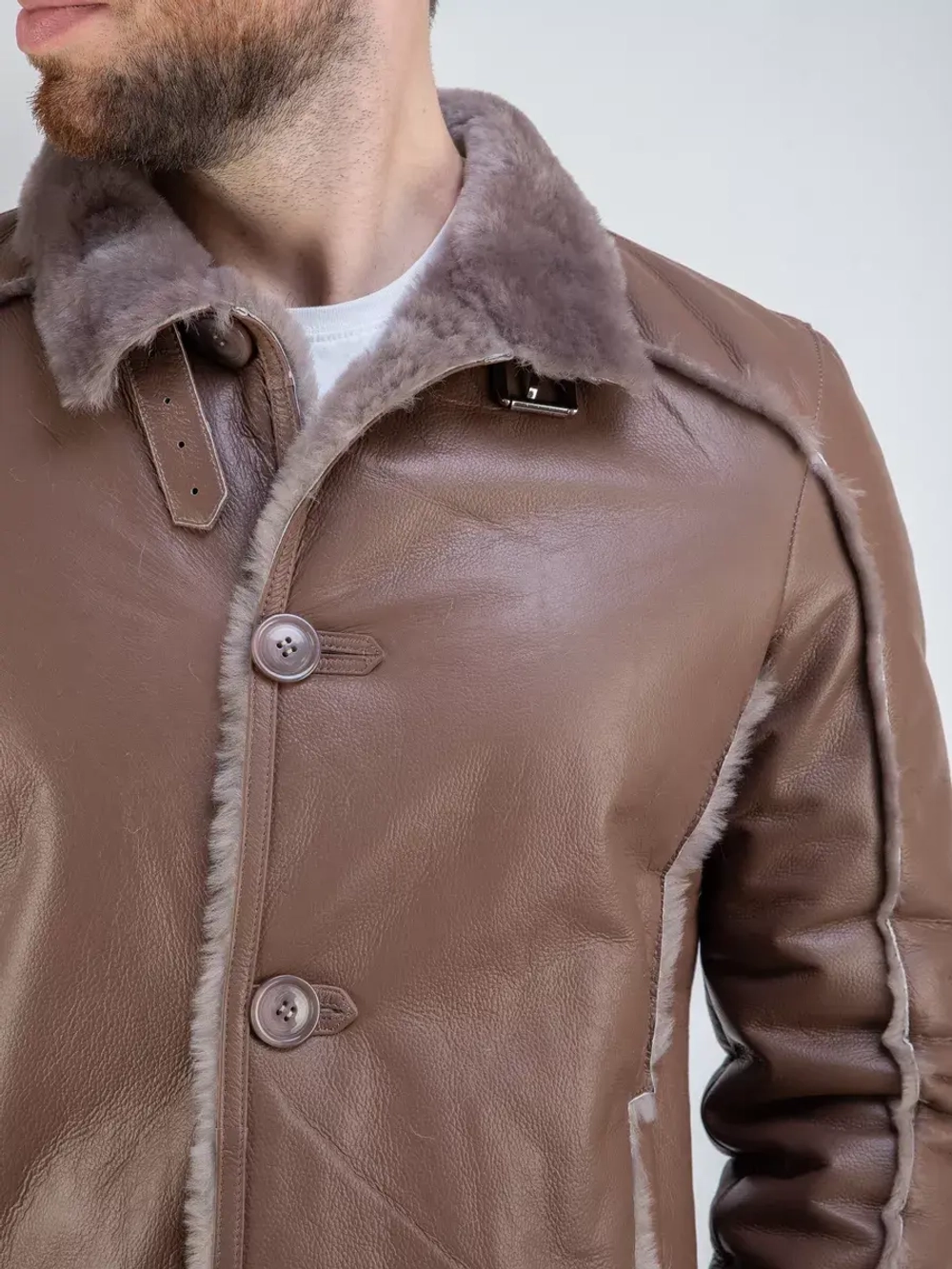 Дубленка натуральная зимняя Турция