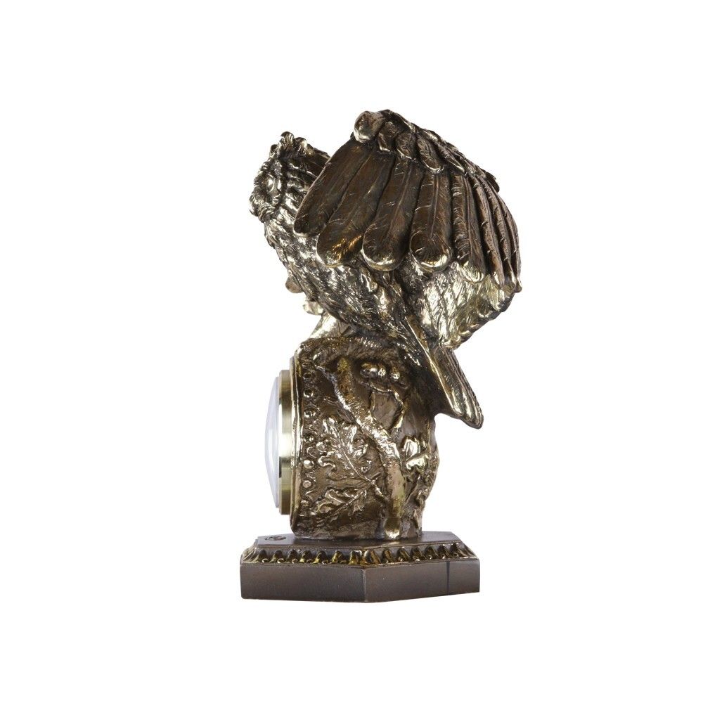 Часы настольные Флайт Бронза