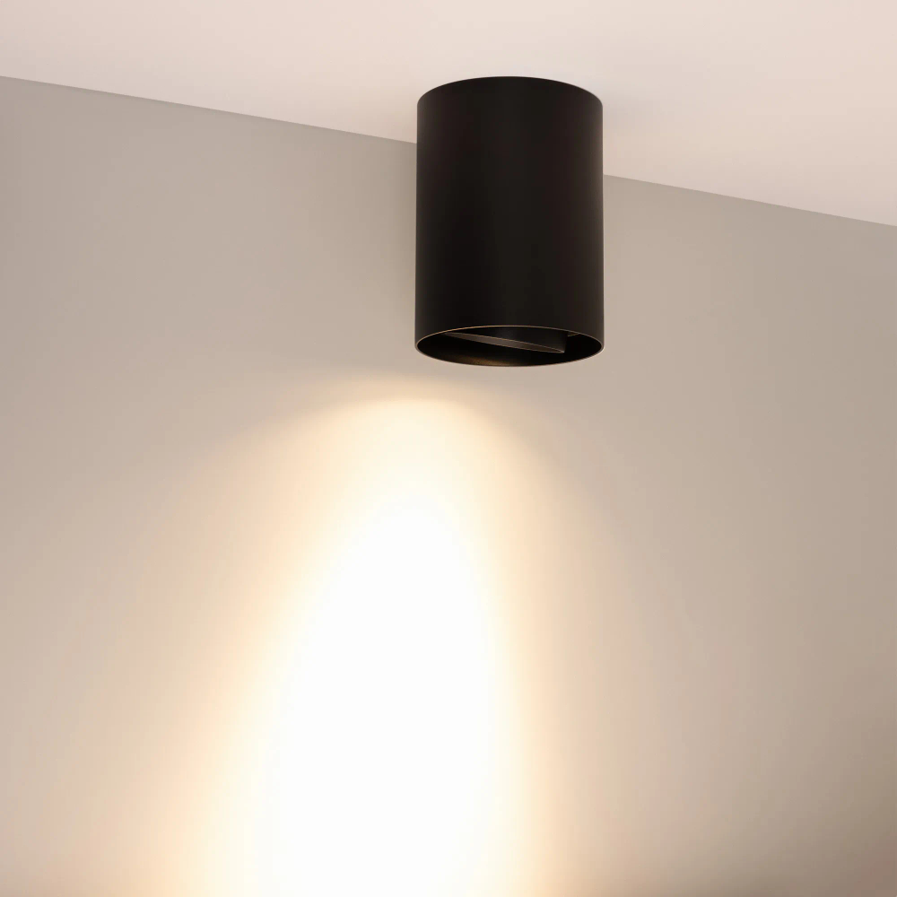 Светильник SP-FOCUS-R110-18W Warm3000 (BK, 15 deg, 230V) (Arlight, IP54 Металл, 5 лет) 054851