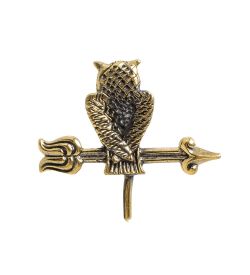 Народные промыслы AM-1410 Фигурка «Флюгер Сова к башне» (латунь)