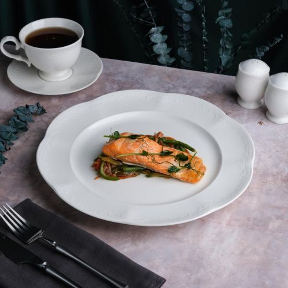 Тарелка 30 см, фарфор, Aristocrat, Noble