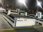 Оптоволоконный лазерный станок для резки металла MetalTec 1530B (3000W)