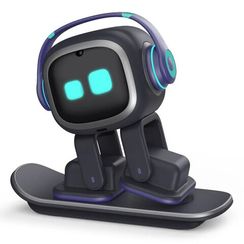 Умный робот EMO Robot AI с искусственным интеллектом (Black)