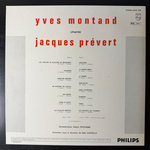 Yves Montand ‎– Montand Chante Prévert (Франция) Т