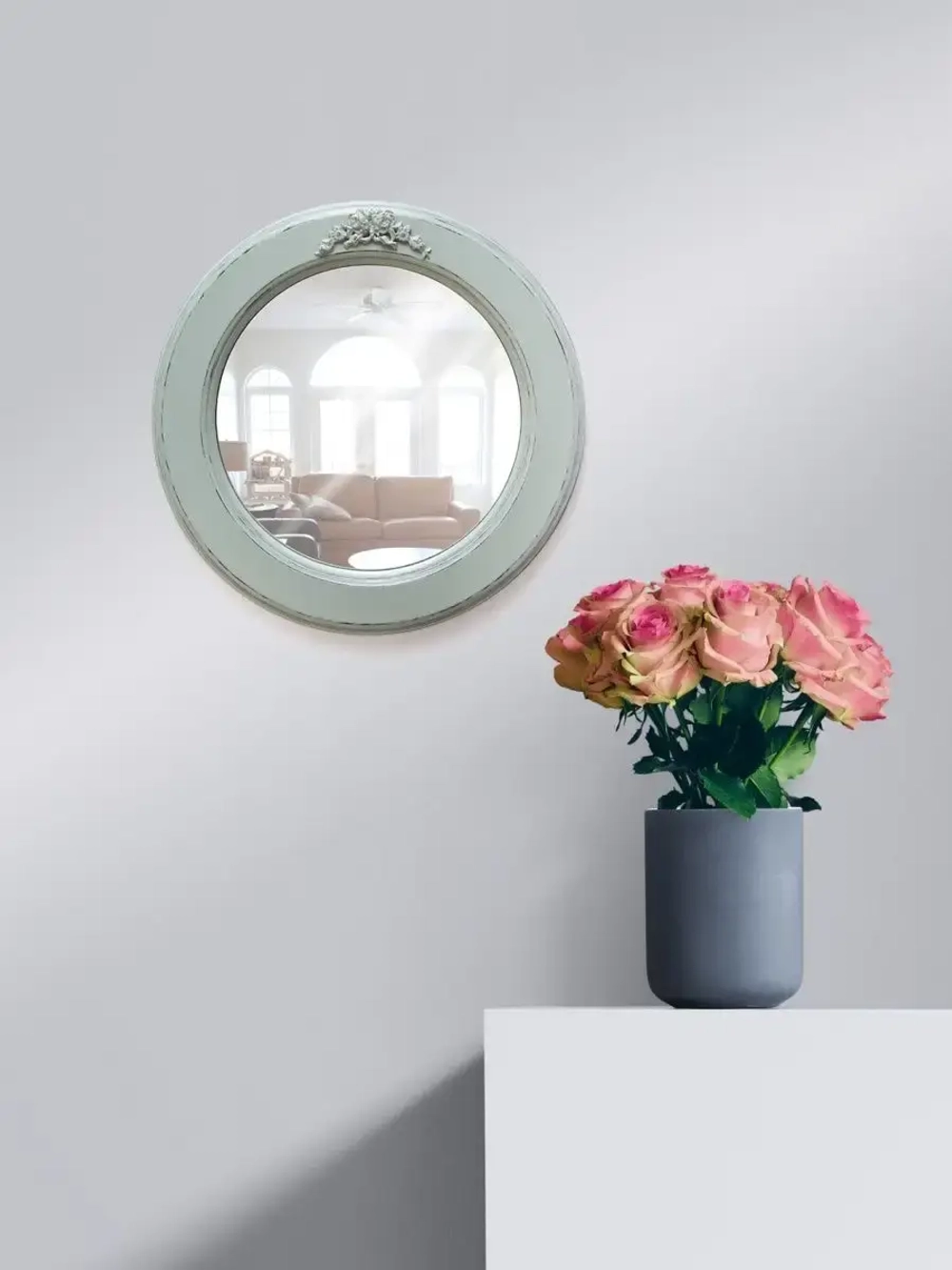 Зеркало настенное для прихожей 27 см