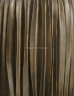 Кашпо TREEZ Effectory - Metal - Высокий конус Design Wave - Чернёная бронза