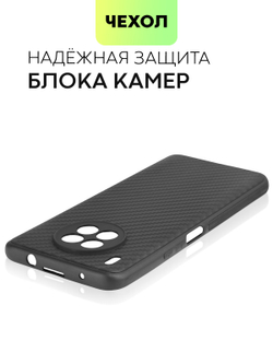 Чехол BROSCORP для Honor 50 Lite;Huawei nova 8i оптом (арт. HW-N8i-CARBONE-BLACK)