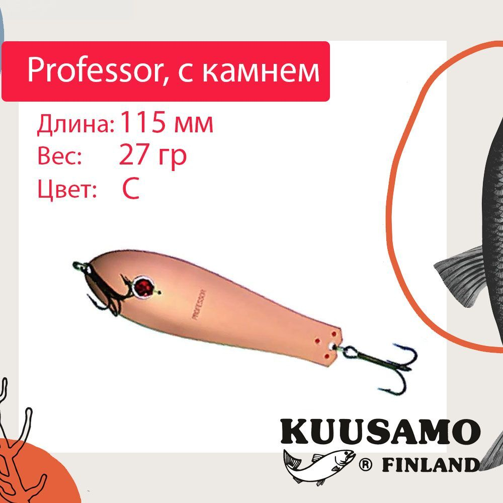 Блесна для рыбалки Kuusamo Professor