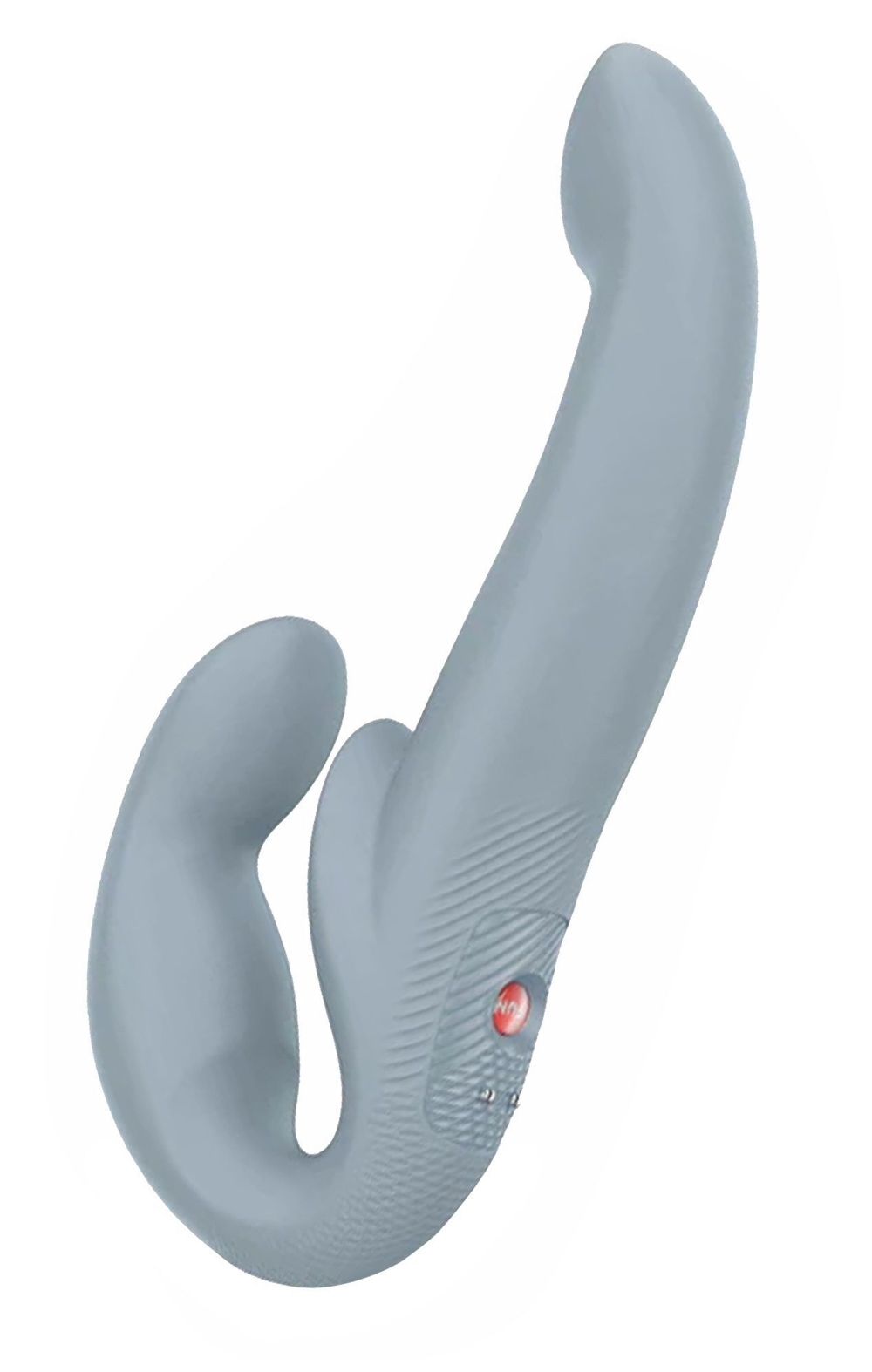 Серый безремневой страпон Share Vibe Pro (Цвет: серый)