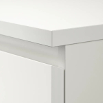 Комод с 6 ящиками - IKEA MALM, 160x78х48 см, белый МАЛЬМ ИКЕА