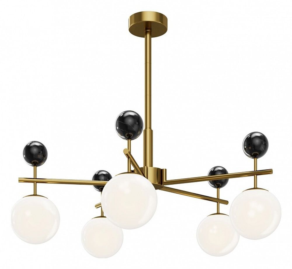 Люстра на штанге Maytoni Museo MOD436PL-05BS