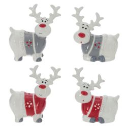 GAEM Набор: солонка и перечница "Северный олень", L8 W4 H8,5 см, 2в.