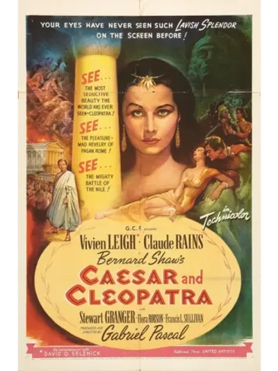 Цезарь и Клеопатра (1945) (DVD-R)