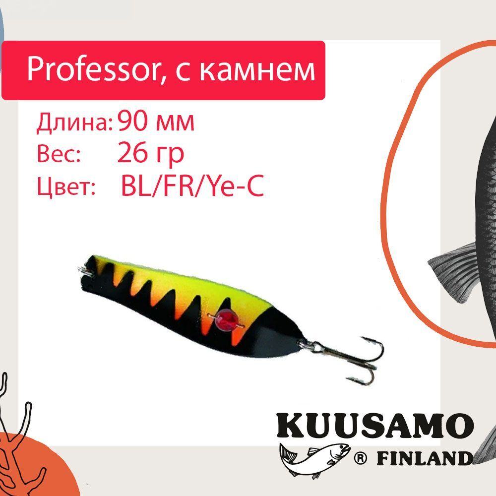 Блесна для рыбалки Kuusamo Professor