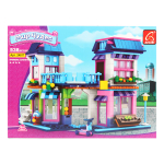 Конструктор блочный Аусини для девочек, коробка 24817