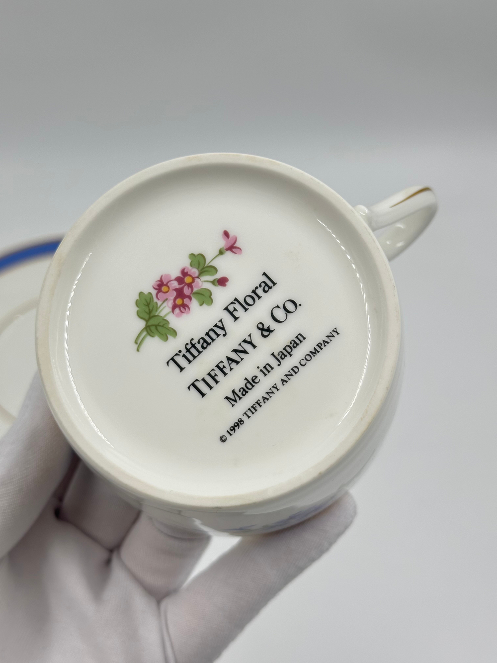 Чайная пара Tiffany & Co, Tiffany Floral