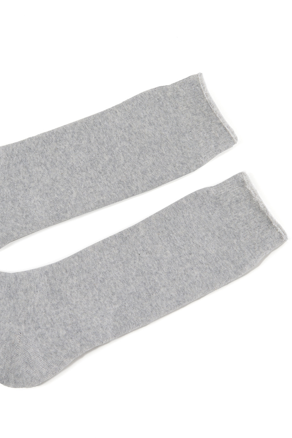 Носки махровые из хлопка Серый меланж