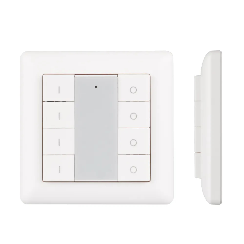 Панель Knob SR-KN9550K8-UP White (KNX, DIM) (Arlight, IP20 Пластик, 3 года) 021370
