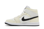 Кроссовки Jordan Air Jordan 1 Mid "Coconut Milk" (Женская размерная сетка)