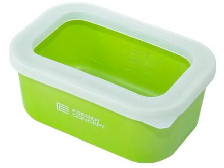 Коробка рыболовная для наживки с крышкой FC BAIT BOX WITH OPEN LID р.M (0.6л)